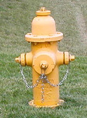 Yellow Fire Hydrant